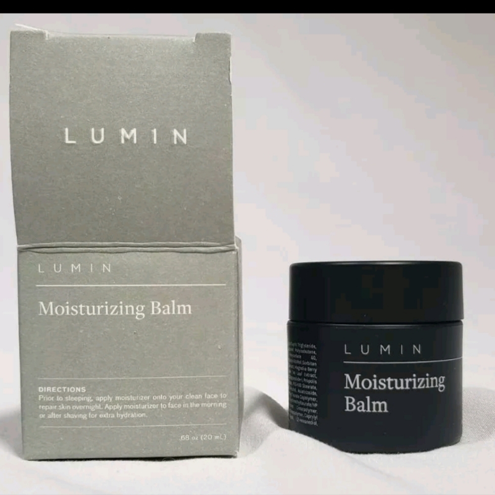 Lumin Moisturizing Balm Ultra Hydrating Repair Skin Damage Aging .68 oz/20mL NIB